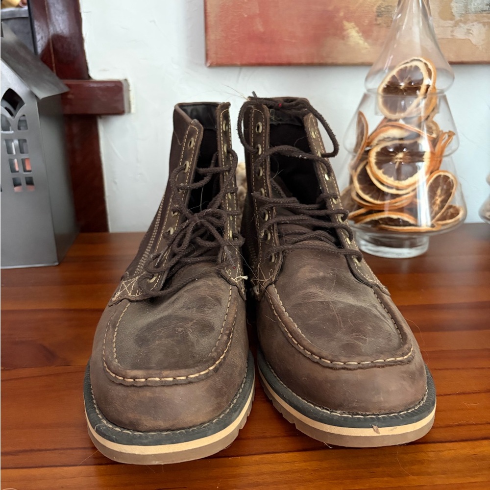 Timberland Dark Brown Leather Boots